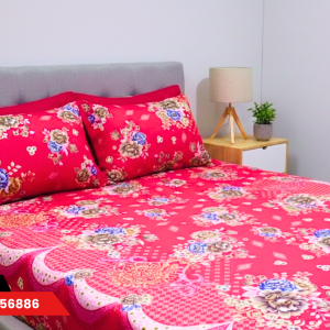 Red Floral_৩-পিস সেট